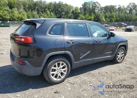 2014 Jeep Cherokee Sport z USA, uszkodzony, nr VIN 1C4PJLAB3EW112888
